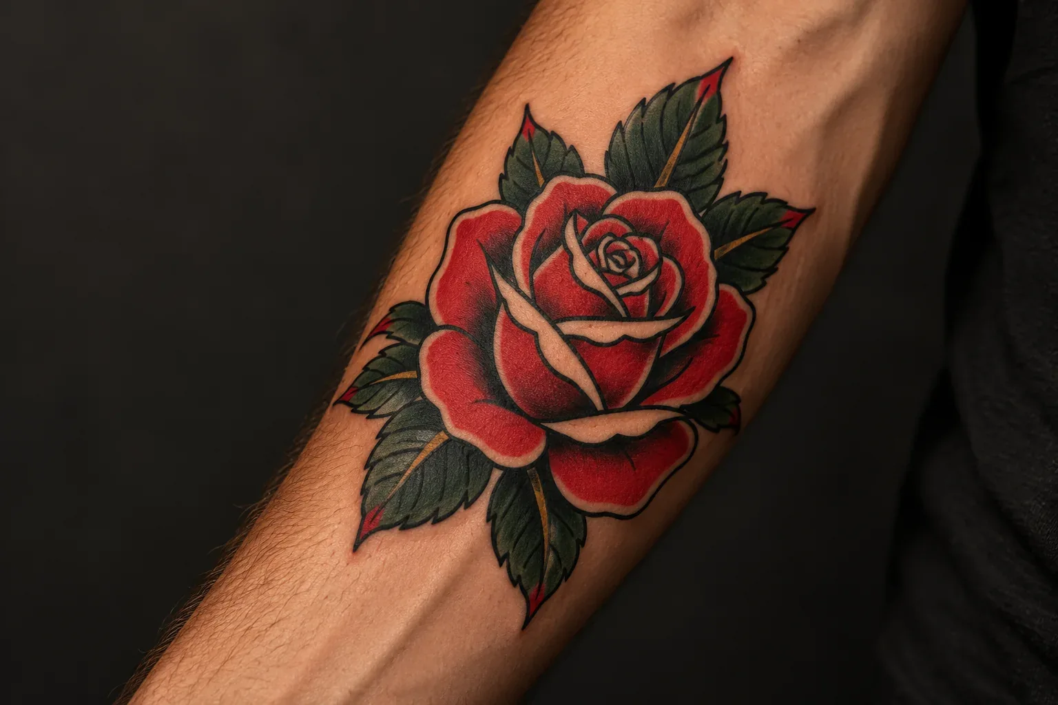 Example of American Traditional tattoo artwork