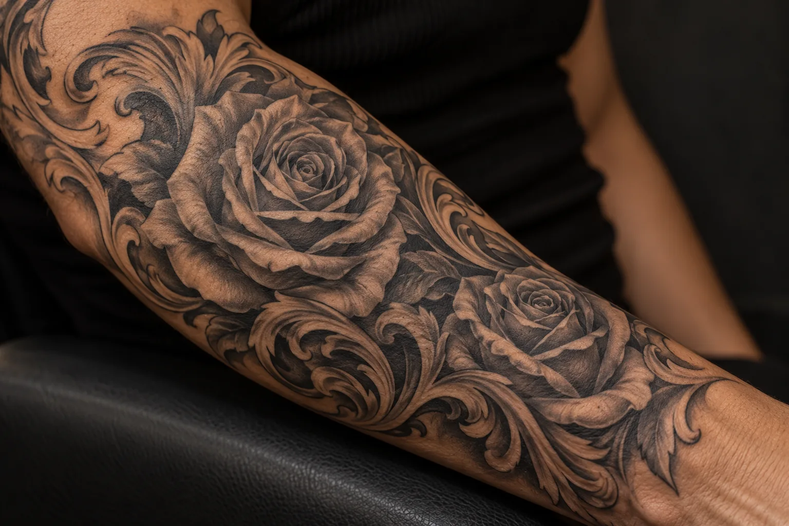 Example of Chicano tattoo artwork