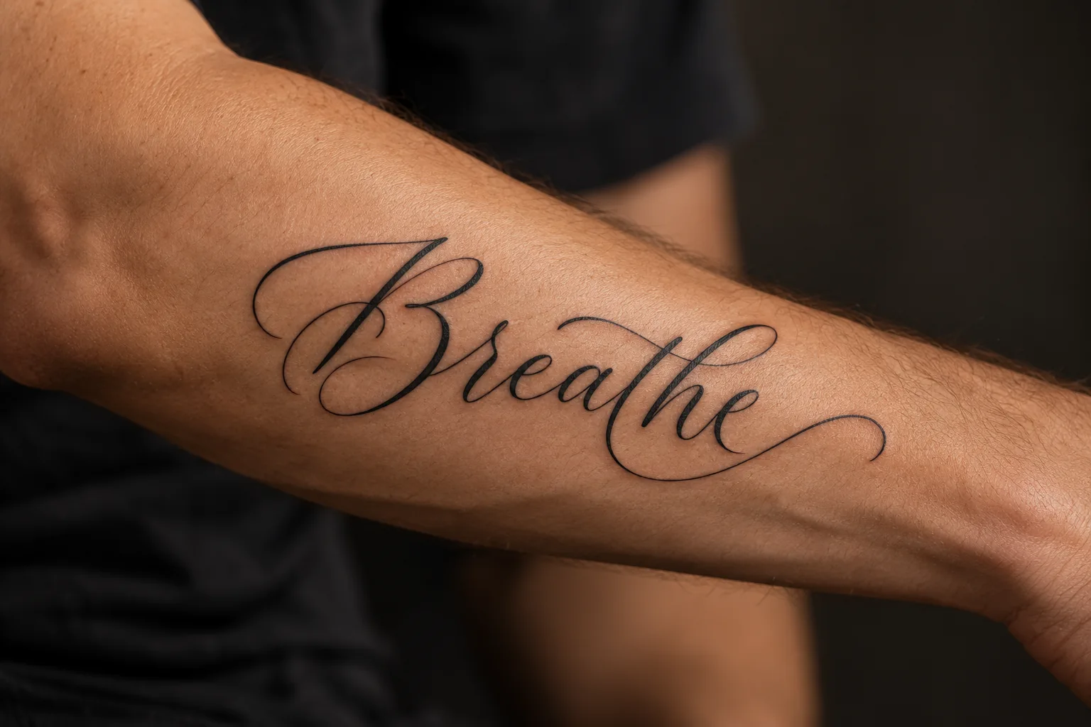 Example of Lettering tattoo artwork
