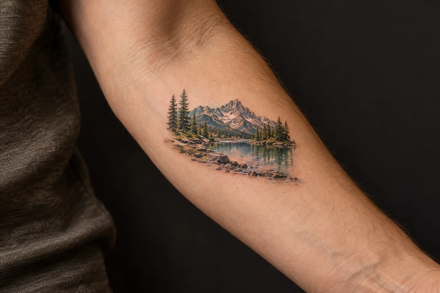 Example of Microrealism tattoo artwork