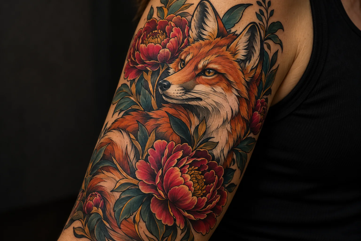 Example of Neo-Traditional tattoo artwork