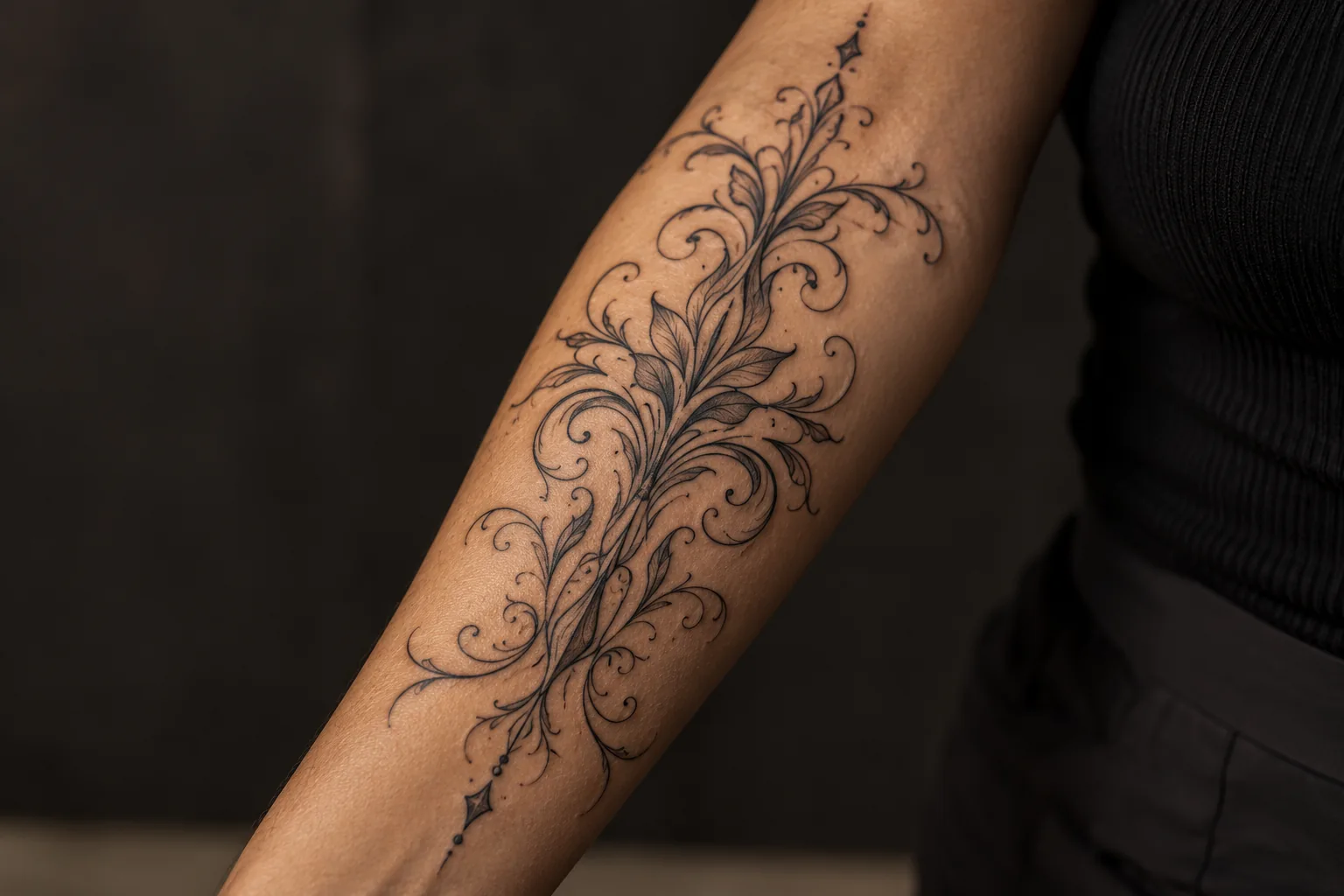 Example of Ornamental tattoo artwork